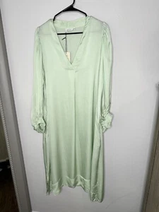 New Masai Copenhagen MaNalo Dress Size Medium In Bok Choy Green - Picture 1 of 5