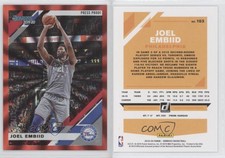2019-20 Panini Donruss Press Proof Red Laser /99 Joel Embiid #153