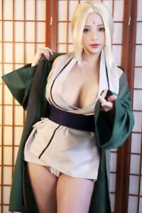 Gorgeous Tsunade Sexy Cosplay Hot Body Cleavage 4x6 photograph #2