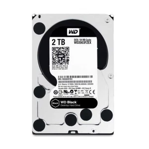 WD WD2003FZEX Black 2 TB 3.5" SATA 64 MB Cache 7200 RPM Hard Drive - Picture 1 of 1