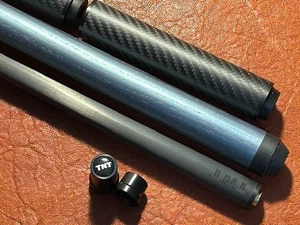 TNT Sneaky Pete Poolqueue mit Kohlefaserschaft. JPs und 9" stapelbare Verlängerung - Bild 1 von 6