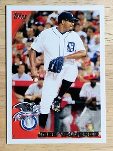 2010 Topps Update #US281 Jose Valverde - Picture 1 of 2