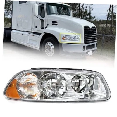 For 2004-2008 Mack CXN Right Headlight Assembly Right/Passenger Side /w Bulbs - Image 1 of 4