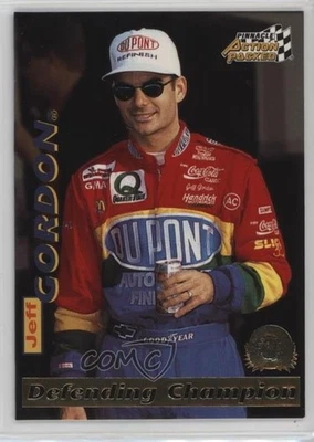 1996 Pinnacle Action Packed Jeff Gordon #4 HOF - Image 1 of 2