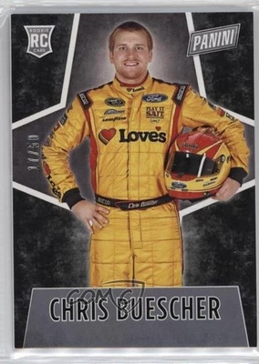 2016 Panini Black Friday Rookies Thick Stock /50 Chris Buescher #71 - Image 1 of 2