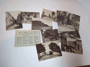 Hood's Photos of the World Antique 1900 Complete Set #13 West Indies 10 Photos - Picture 1 of 6