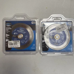 Century Drill & Tool; Diamond Pro 4-1/2" Continuous Rim Blade Wet, 75457 - Picture 1 of 3