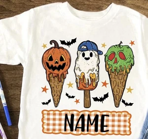 Halloween T-Shirt Kinder personalisiert - Bild 1 von 4