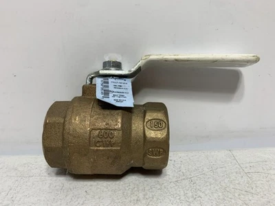 Apollo 77CLF-107-01A Ball Valve 1-1/2" FNPT Bronze 600CWP - Image 1 of 4