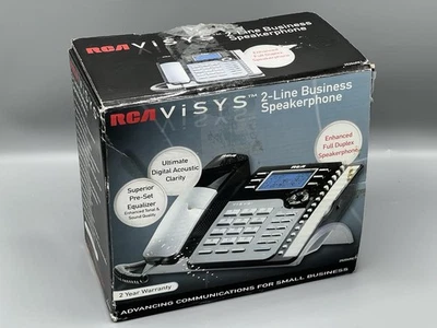 RCA Visys 2-Line Business Speakerphone 25205RE1 New old stock. Telephone Land - Image 1 of 4
