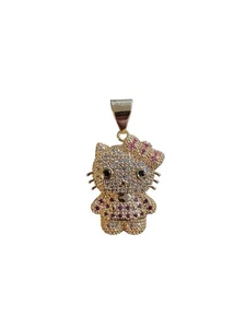 Hello Kitty Anhänger Gold Filled - Bild 1 von 1