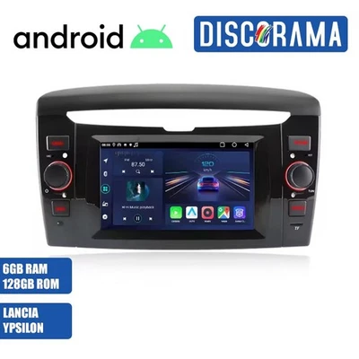AUTORADIO ANDROID 6/128GB LANCIA YPSILON 2012-2020 STEREO AUTO TOUCH 6.2" NAVI - Immagine 1 di 4