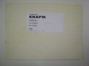 organ E. KNAPIK versus 1 - Picture 1 of 1