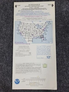 Mapa aéreo seccional de Jacksonville 63a edición 1999 - Imagen 1 de 2
