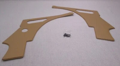 Jaguar 1964-65 XKE Coupe SI & SII Biscuit Front Side Panels - Image 1 of 4