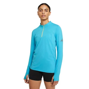 $75 NEW Women's Nike Element Trail Midlayer Running Top Jacket BV4362-447 Large - Picture 1 of 5