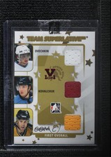 2007 ITG Superlative Gold Vault Ruby 1/1 Alex Ovechkin Ilya Kovalchuk #TS-65 7ez