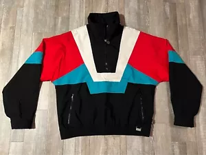 Vintage White Stag Gore-Tex Thinsulate Anorak Ski Jacket Men Large Color Block - Bild 1 von 10