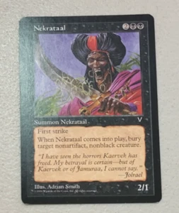 Magic the Gathering MTG Nekrataal (66) Visions LP Free Shipping - Picture 1 of 2