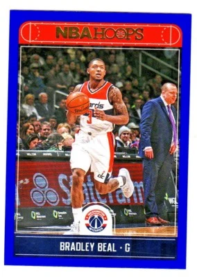 2017-18 Panini Hoops BLUE PARALLEL #245 BRADLEY BEAL Washington Wizards - Image 1 of 2