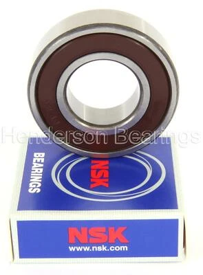6000-6307 2RS, DDU Series Rubber Sealed Ball Bearings- Genuine NSK - Choose Size - Image 1 of 3