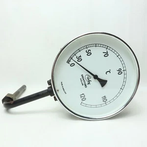 Vintage Coley Brentford Temperature Gauge | Working | Free UK P&P - Picture 1 of 10