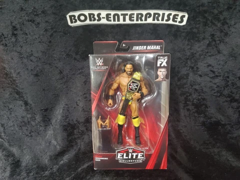 NEW WWE MATTEL ELITE NETWORK SPOTLIGHT JINDER MAHAL WWF Wrestling FIGURE jm-9 Cover