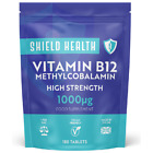 Vitamin B12 Tablets 180 High Strength Methylcobalamin 1000mcg