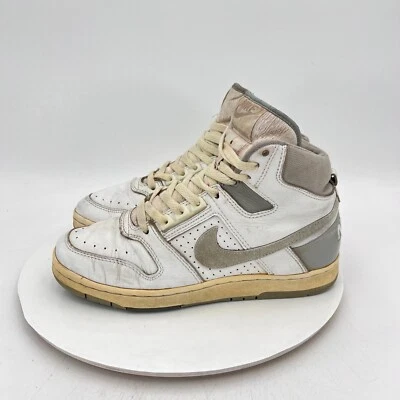 Vintage Nike Air Delta Force AC Men Size 8 White Grey Sneaker Made In Korea - Image 1 of 4