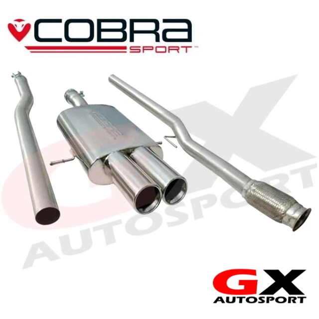 MN09 Cobra Sport Mini Cooper S Convertible R59 Mk2 12-15 Cat Back No Re - Imagen 1 de 4
