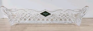 Shannon Crystal Deisgns Of Ireland Lead Crystal Cracker Biscuit Tray - Picture 1 of 9