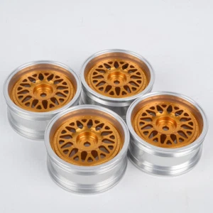 Aluminum Drift Wheels Adj Offset for Tamiya TT02 Sakura Mst 1/10 on Road Racing - Picture 1 of 19