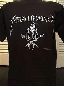Camisa de gira Metallica Metallifukinca 1993 rara talla M/L Rock Thrash Metal - Imagen 1 de 4