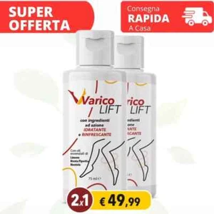 VARICOLIFT L'Originale Crema per Vene Varicose - Gonfiore Ingredienti Naturali - Foto 1 di 6