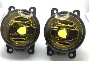 Yellow Driver Passenger Side Fog Light For Acura Honda Ford Nissan Subaru Suzuk - Picture 1 of 6