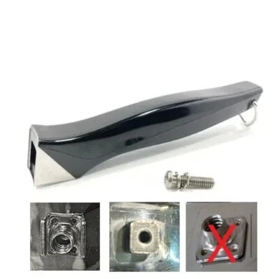 Pan Pot Handle Bakelite Long for West Bend Waterless Cookware Replacement Parts - Image 1 of 2