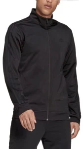 Adidas Men's Size L Jacket Black Large - Picture 1 of 8