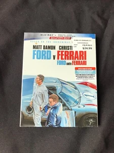 Ford V Ferrari (Blu-ray, 2019) Matt Damon, Christian Bale - VERY GOOD - Foto 1 di 2