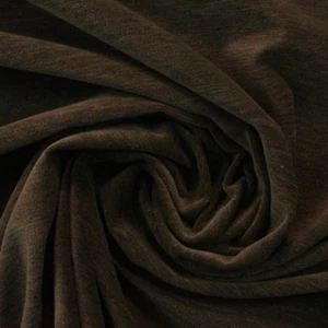 BALLARD DESIGNS DECOR MINK SUNBRELLA BROWN VELVETY OUTDOOR INDOOR FABRIC BY YARD - Picture 1 of 5