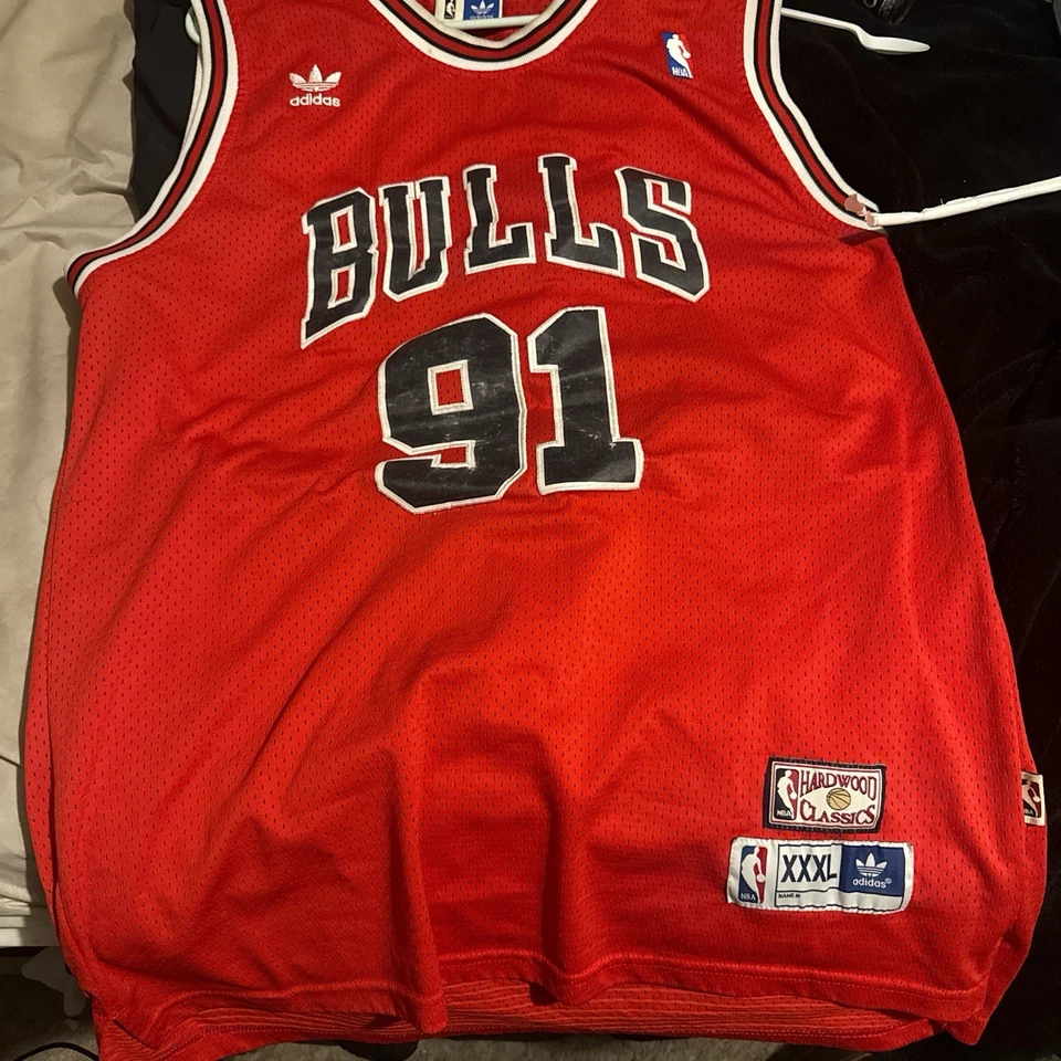 Camiseta de baloncesto Dennis Rodman Chicago Bulls talla XL Foto 1 de 4