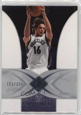 2006-07 Upper Deck Exquisite Collection /225 Pau Gasol #20 HOF - Image 1 of 2