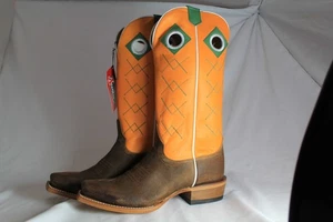 BOTAS VAQUERAS WESTERN JUSTIN HOMBRE BILLET MARRÓN PUNTA CUADRADA JP2504 NUEVAS TALLA 8 D - Imagen 1 de 10