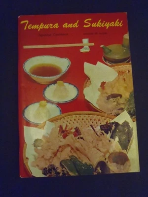 Tempura & Sukiyaki Japanese Cookbook 1968 Japan Publications 9th Ed SUSHI in USA - Image 1 of 4