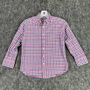 Lands End Shirt Kids Boys S Pink Cotton Oxford Collar Button-up School Formal  - Picture 1 of 8