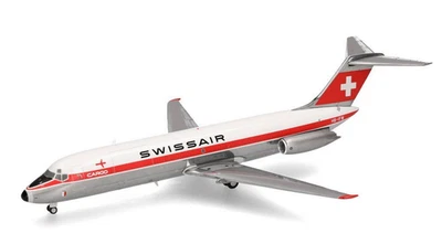 HERPA - Avion de ligne commercial – DOUGLAS DC-930F Swissair Payerne - 1/200 ... - Photo 1/4
