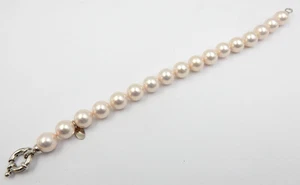 JOIA DE MAJORCA 17 PINK PEARL BRACELET WITH TAG, MADE IN MAJORCA SPAIN - Picture 1 of 12