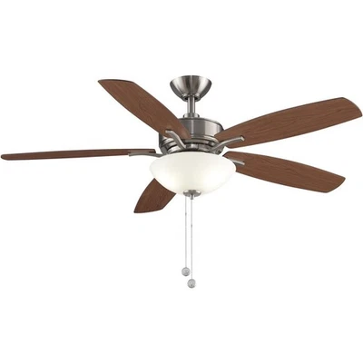 Fanimation Fans FP6285BBN Aire Deluxe Indoor Ceiling Fan Brushed Nickel - Image 1 of 4
