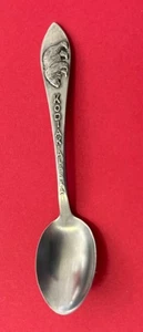 Kodiak Alaska Sterlingsilber 6,8 g 3,75 Zoll Souvenirlöffel - Bild 1 von 6