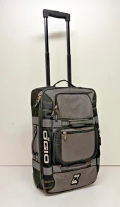 OGIO Layover Black/Gray Upright Rolling Carry On Suitcase GREAT Fast Shipping - Picture 1 of 8