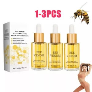 1-3PCS Bee Intestinal Detox Belly Button Drops - Pure natural extracts - Picture 1 of 14